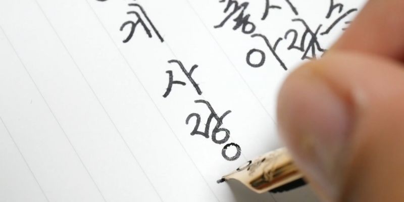 Мастер-класс «Корейский алфавит»